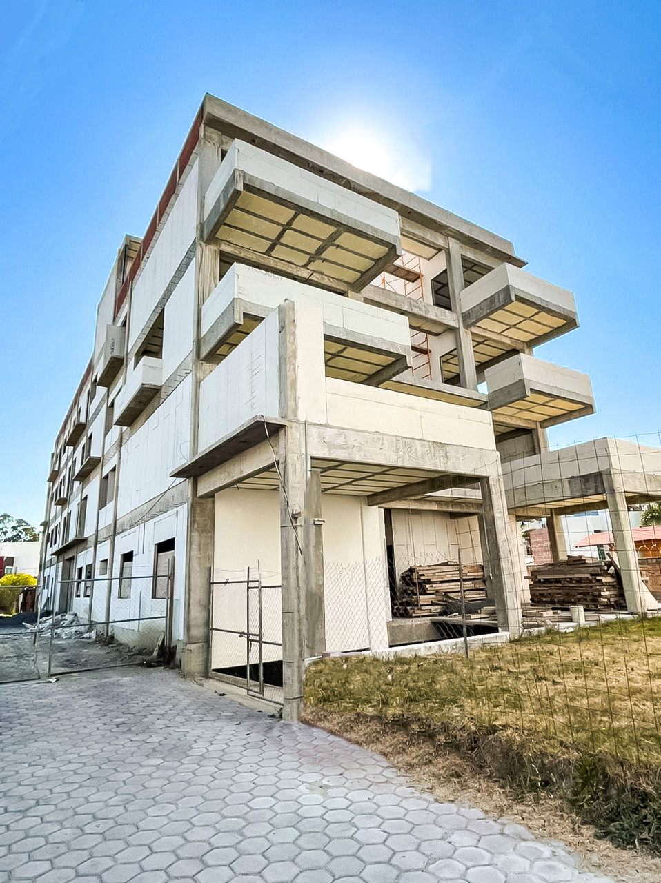 Estructura con paneles prefabricados Murotech