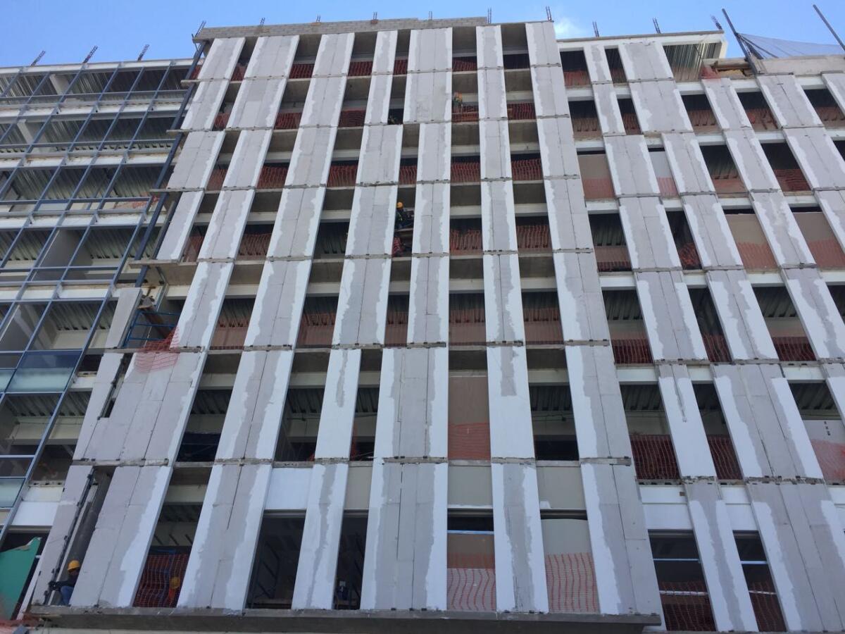 Obra en proceso con sistema constructivo Murotech